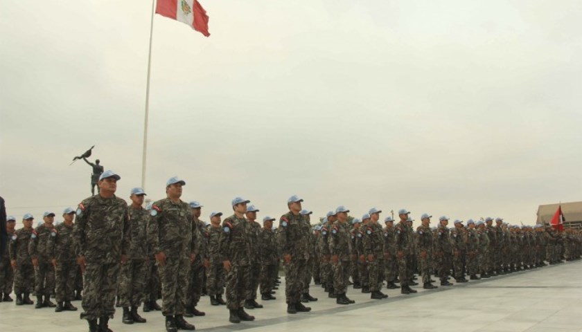 Peru Deploys Military Contingent to UN Peace Keeping Mission in Africa