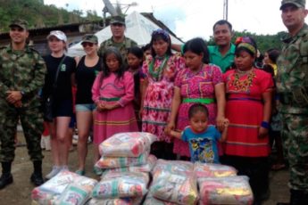 Colombian National Army Promotes Healthcare in Indigenous Communities