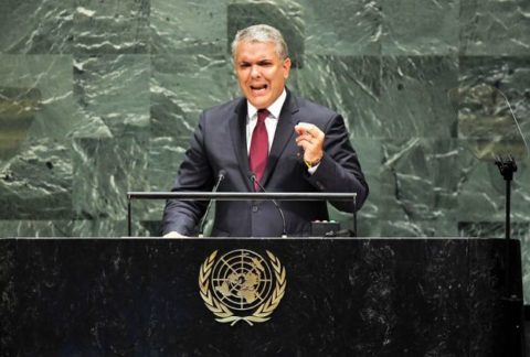 Duque na ONU: A ditadura da Venezuela é “mais um elo na cadeia do terrorismo internacional”