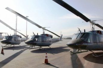 Estados Unidos dona cuatro helicópteros a Costa Rica para fortalecer la lucha contra las amenazas transnacionales en Centroamérica