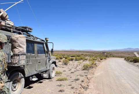 Las Fuerzas Armadas de Chile prestan sus capacidades para apoyar la lucha contra el narcotráfico