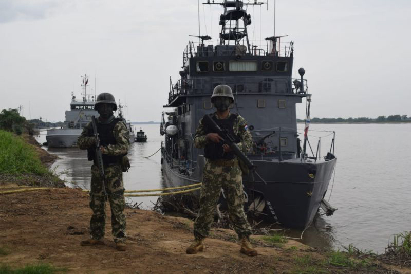 Armadas sudamericanas fortalecen la lucha contra el crimen organizado