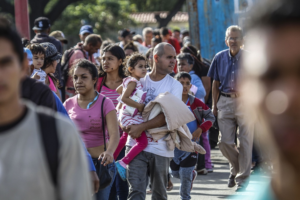 Estudo: O deslocamento de venezuelanos superará o dos sírios
