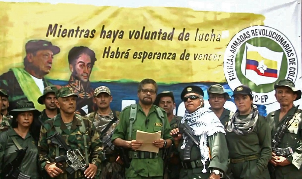 EUA oferecem US$ 10 milhões pela prisão de dois líderes dissidentes das FARC