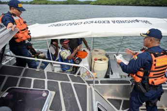 JIATF Sul e Colômbia impedem passagem de drogas no Pacífico