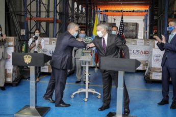 US Donates Ventilators to Colombia to Combat COVID-19