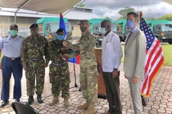 US Donates Vehicles and Equipment to Ministry of National Security in Belize