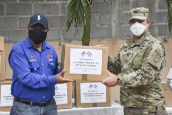 JTF-Bravo Donates COVID-19 Supplies for Municipalities in La Paz, Comayagua in Honduras