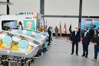 US Government Donates Modern Medical Isolation Units to Transfer COVID Patients