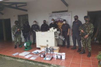Colombia Dismantles Counterfeit Dollar Factory