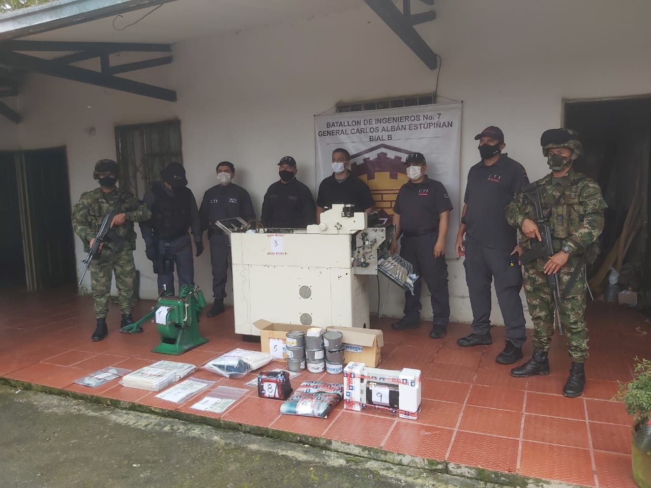 Colombia Dismantles Counterfeit Dollar Factory