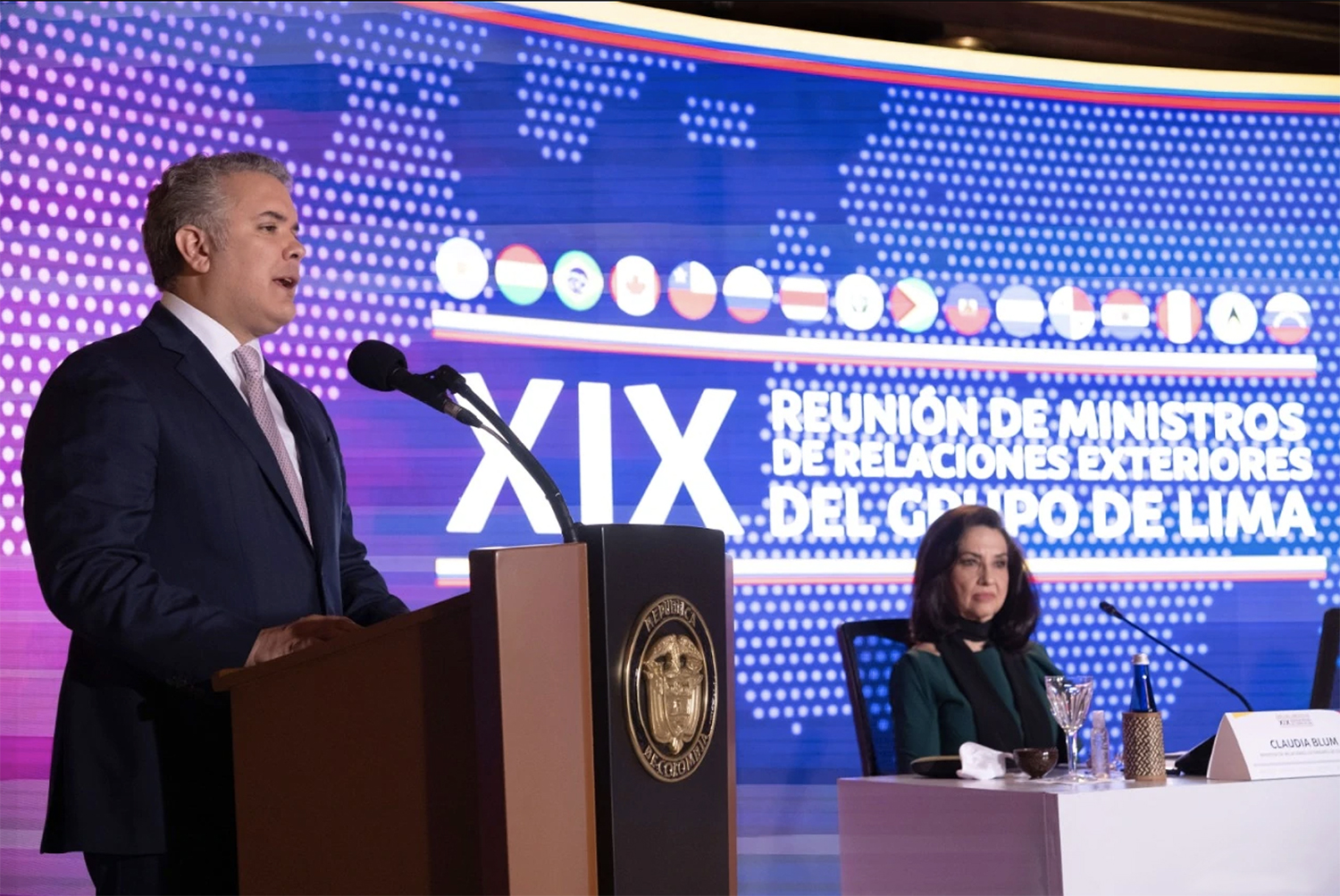 Duque to the Lima Group: ‘Diplomatic Pressure Has Pushed the Dictatorship Out of Its Comfort Zone’