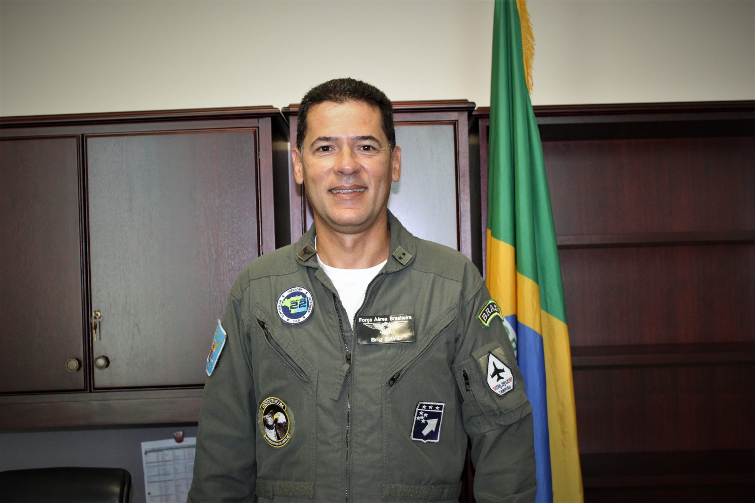 Oficial da Força Aérea Brasileira assume subdiretoria no Comando Sul dos EUA