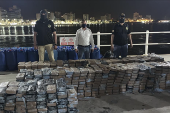Fuerzas de seguridad del Ecuador incautan casi 6,5 toneladas de drogas
