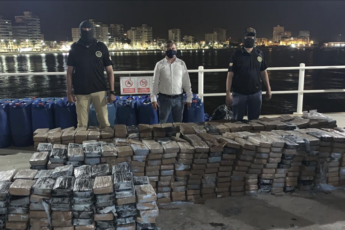 Forças de segurança do Equador apreendem quase 6,5 toneladas de drogas