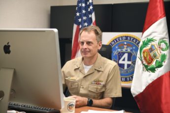 4th Fleet Commander Hosts Maritime Staff Talks with Peruvian Navy
