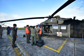 The United States Provides Immediate Aerial Assistance to Support Communities and Save Lives in the wake of Tropical Depression Eta