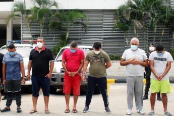 A Marinha da Colômbia e a Polícia Nacional desarticularam uma quadrilha do narcotráfico no Caribe
