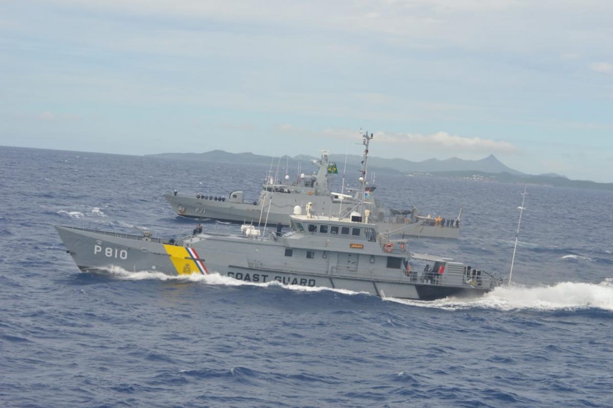 Marina de Brasil realiza Operación Caribex 2020