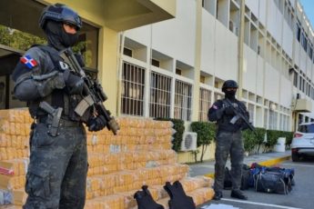 República Dominicana apreende 1,7 tonelada de cocaína