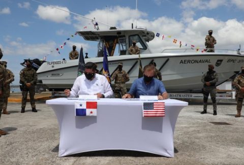 Panamá y Estados Unidos suscriben acuerdo de entendimiento sobre seguridad marítima