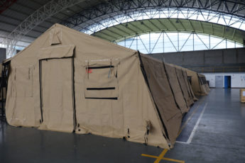 US Donates Field Hospital with 40 Beds Worth $405,000 to SINAE in Rivera, Uruguay