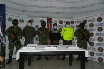 Colombia captura a máximo cabecilla de grupo delincuencial