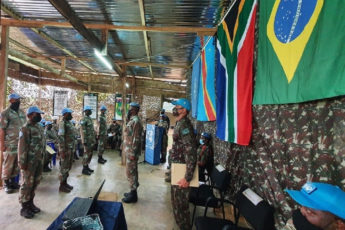 Ejército Brasileño realiza entrenamiento de selva para tropas de la ONU en el Congo