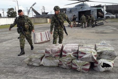 Colombia evita salida de 4,5 toneladas de narcóticos