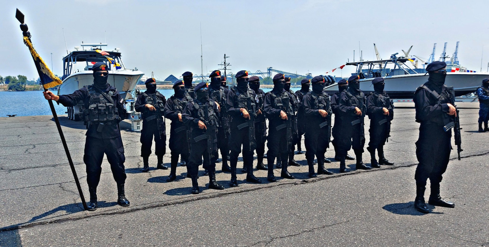 Guatemala recebe quatro navios para interceptar o narcotráfico