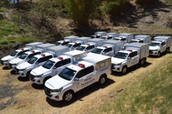 Ministerio de Justicia de Costa Rica recibe donación de vehículos