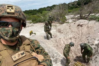 US Marine Take Part in Exchange in Brazil