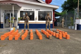 Panamá apreende 2,7 toneladas de drogas em interdições marítimas