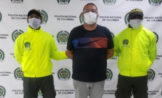 Colombia captura a alias El Loco del grupo narcotraficante Los Flacos