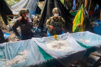 Autoridades da Colômbia anunciam maior apreensão de cocaína de 2021