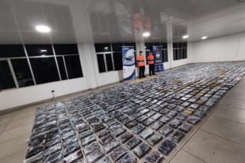 Ecuador intercepta 7 toneladas de cocaína