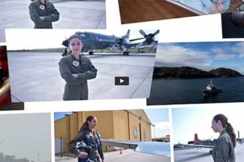 Primeira mulher piloto é um marco na Marinha do Chile- Segundo-Tenente Daniela Figueroa