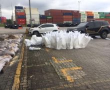Brasil: Polícia Federal apreende mais de 2,5 toneladas de cocaína no Porto de Santos
