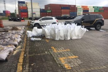 Brasil: Polícia Federal apreende mais de 2,5 toneladas de cocaína no Porto de Santos