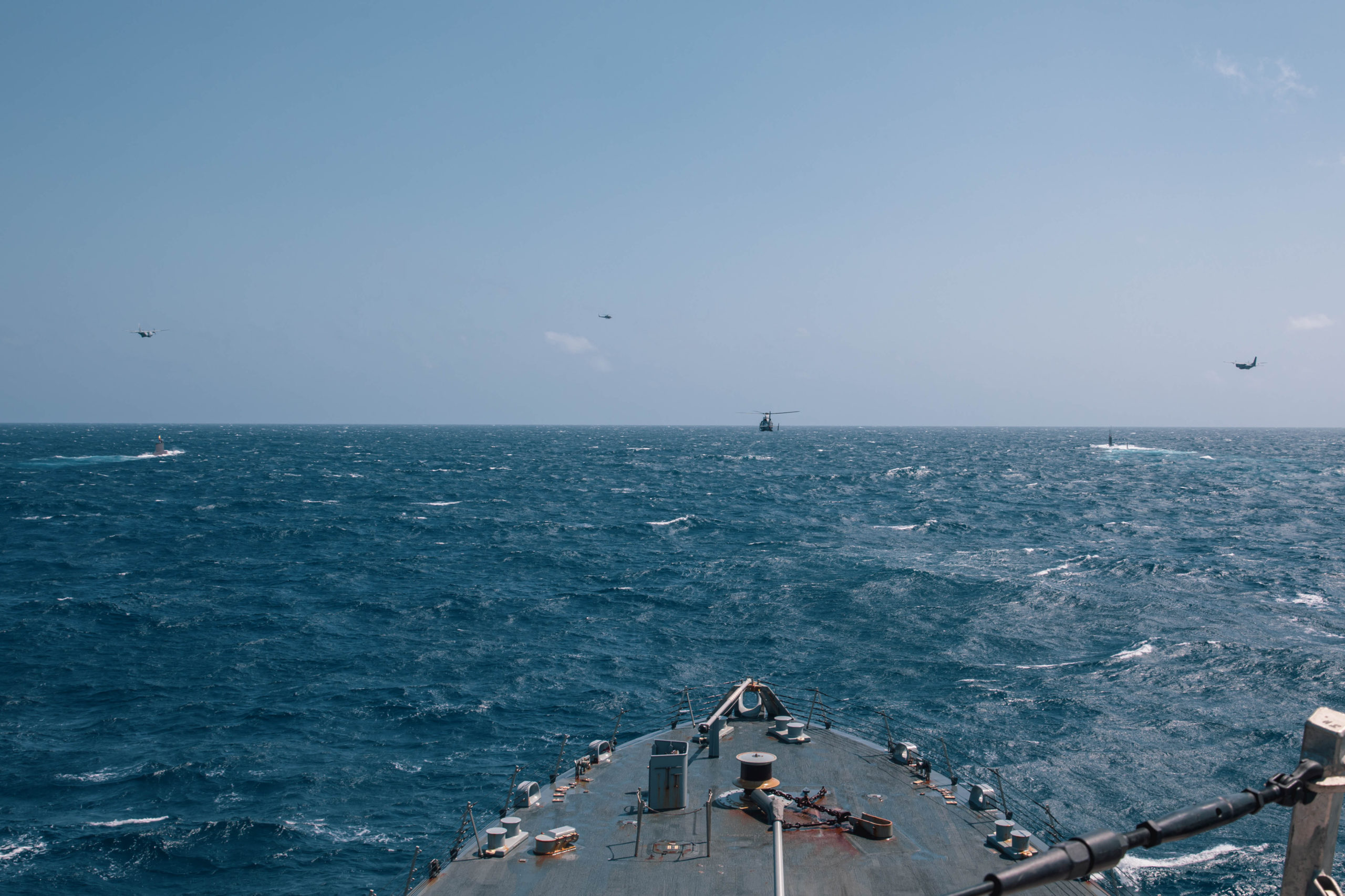 EUA e Colômbia realizam exercício de guerra antissubmarina no Mar do Caribe