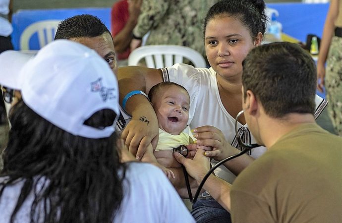 USNS Comfort In The Dominican Republic
