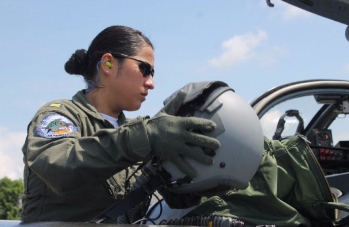 First Female Fighter Pilot in Salvadoran Air Force