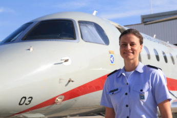 Brazilian Air Force Female Aviator, Pioneer Air Operations Officer