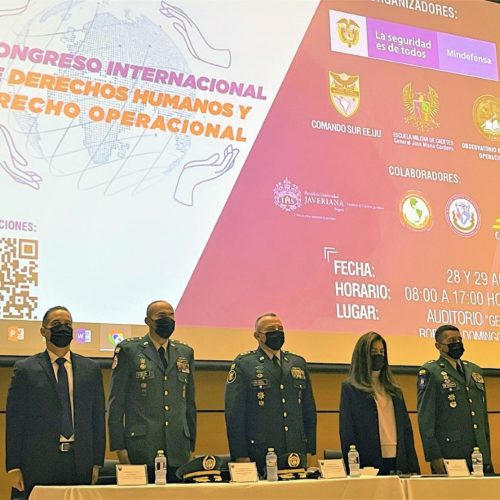 Seminar Analyzes Human Rights and Operational Law in Colombia