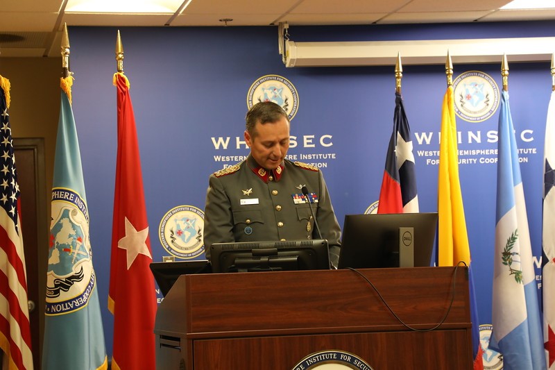 WHINSEC Recognizes Chilean Army Officer