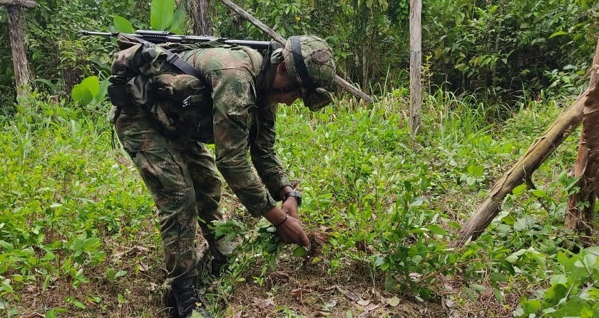Colombia destruye 20 narco infraestructuras de las disidencias de las FARC