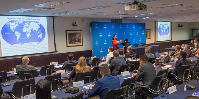 2022 Combating Transnational Threat Networks Course at the William J. Perry Center for Hemispheric Defense Studies