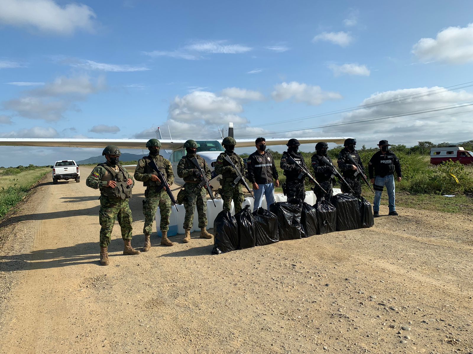 Ecuador incrementa cooperación internacional contra narcotráfico