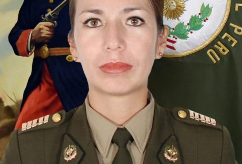 Primera mujer asesora de la Secretaría de la Comandancia General del Ejército del Perú