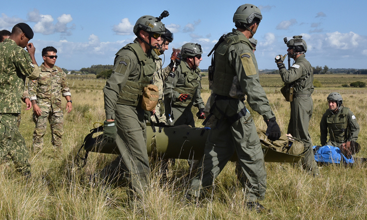 Intercambio militar entre EE. UU. y Uruguay mejora capacidad de respuesta a desastres humanitarios
